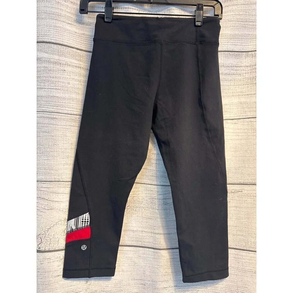 Lululemon Run Inspire Crops with Tie